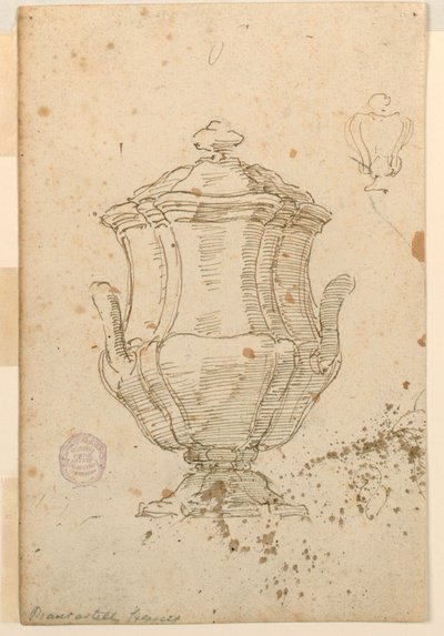 Vázlatok tálakról alkotó: Unknown artist