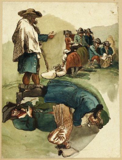 Utazók vázlatai alkotó: Unknown artist