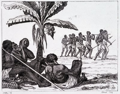 Rabszolgák kereskednek egy utazáson - a „festői Franciaországban””, T.III alkotó: Unknown artist