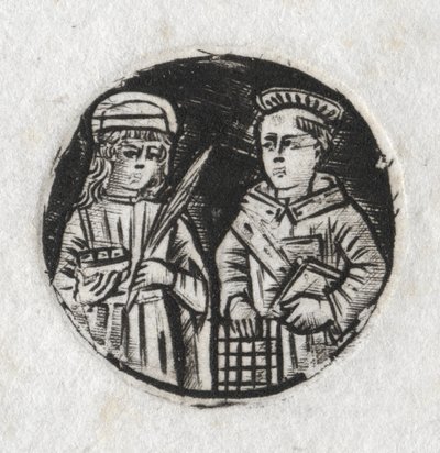 Szent Lőrinc és Szent Lúcia alkotó: Unknown artist