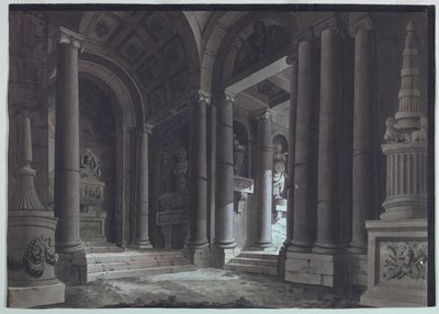 Színpad, Sírterem alkotó: Unknown artist