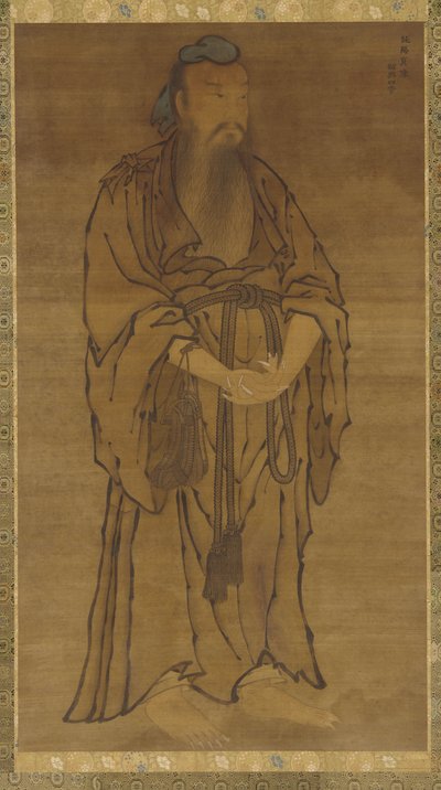 Lü Dongbin álló alakja alkotó: Unknown artist