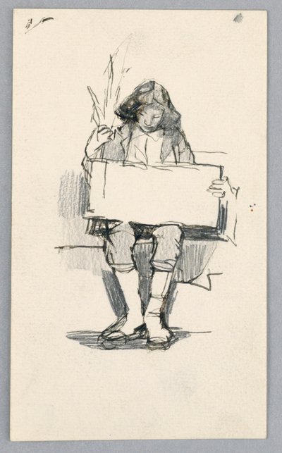 Tanulmány egy fiatal fiúról alkotó: Unknown artist