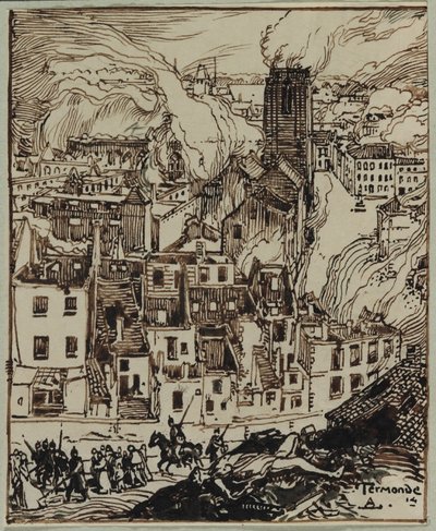 Termonde alkotó: Unknown artist