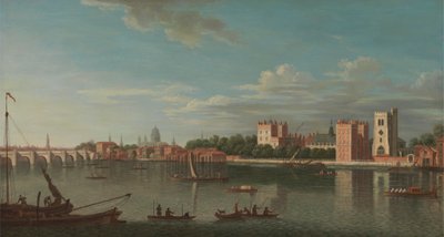 Temze a Lambeth-palotában alkotó: Unknown artist
