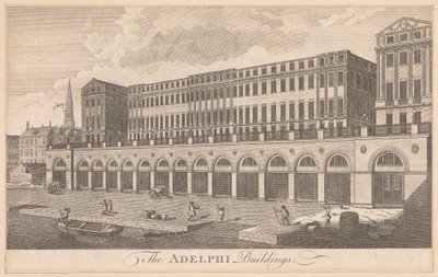 Az Adelphi épületei alkotó: Unknown artist