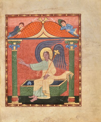 Az angyal Krisztus üres sírjánál alkotó: Unknown artist