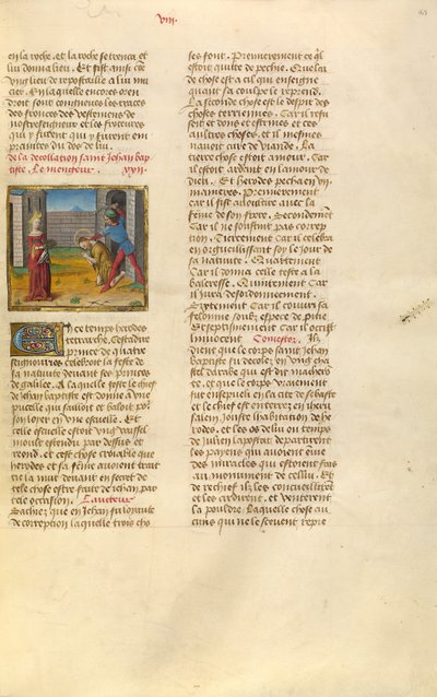 Keresztelő Szent János lefejezése alkotó: Unknown artist