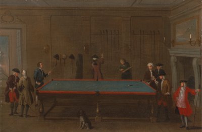A Biliárd terem alkotó: Unknown artist