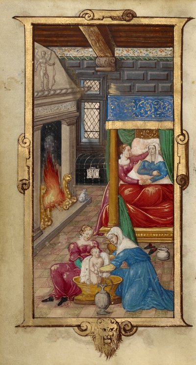 A Szűz születése alkotó: Unknown artist
