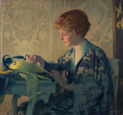 A kék toll alkotó: Unknown artist