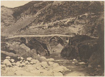 Palalda hídja (Amelie Les-Bains közelében) alkotó: Unknown artist
