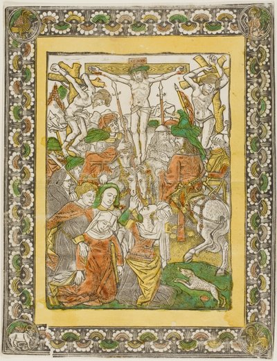A keresztre feszítés alkotó: Unknown artist