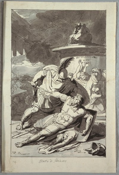 Priamosz halála alkotó: Unknown artist