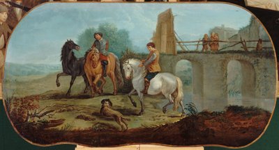 A lovak idomítása, 1701 és 1800 között (olaj, vászon) alkotó: Unknown artist