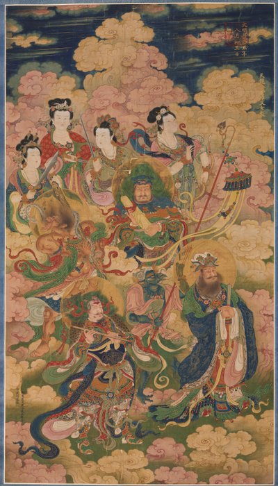 Déva, Naga és Yakshi nyolc serege alkotó: Unknown artist