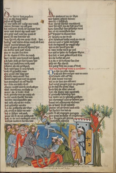 A jeruzsálemi bevonulás alkotó: Unknown artist