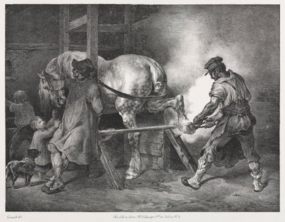 A flamand kovács alkotó: Unknown artist
