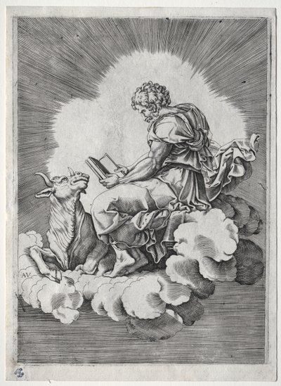 A négy evangélista: Szent Lukács alkotó: Unknown artist