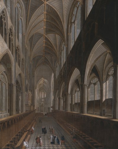 A Westminster Abbey belseje alkotó: Unknown artist
