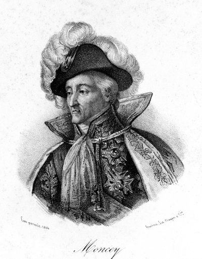 Moncey marsallja (1754-1842), Conegliano hercege. alkotó: Unknown artist