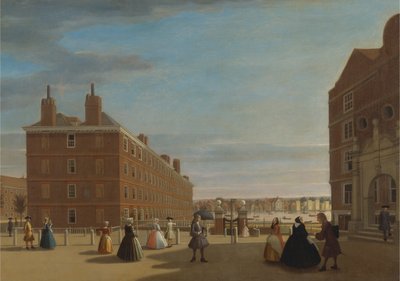 The Paper Buildings, Inner Temple, London alkotó: Unknown artist