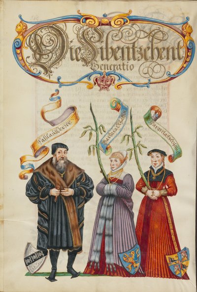 A tizenhetedik generáció, Lasslau Derrer alkotó: Unknown artist