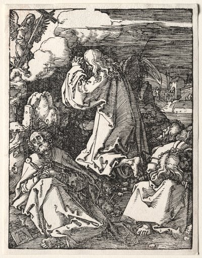 A kis szenvedély: Krisztus az Olajfák hegyén alkotó: Unknown artist