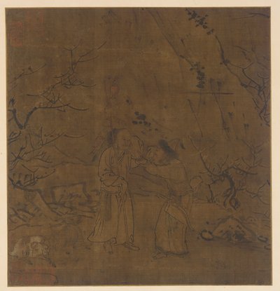 Su Wu és Li Ling könnyes elválása alkotó: Unknown artist