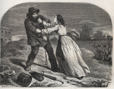 A jó Martin Dumollard (1810-1862) 19. századi sorozatgyilkos bérgyilkosa az Ainban alkotó: Unknown artist