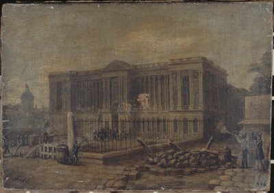 A Louvre elleni támadás, július 29. alkotó: Unknown artist