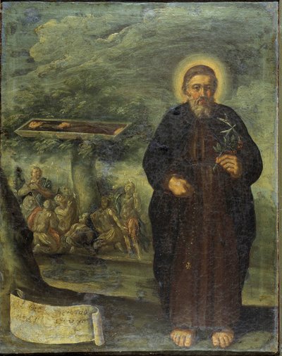 Az áldott Gerard Mecatti. Boldog Gerard Mecatti. Gerard testvér portréja, Gerard Tenque, a jeruzsálemi kórházi rendtárs (Szent János kórházai), amelyből a Máltai Rend lett. Névtelen festmény a nápolyi iskoláról alkotó: Unknown artist