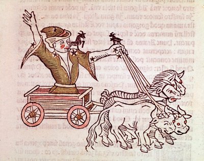 A Részlet kullancs csillagképe a Hygin római történésznek tulajdonított „” Poeticon astronomicon”-ból származik. alkotó: Unknown artist