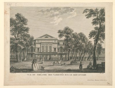 Theater des Varietés Párizsban alkotó: Unknown artist