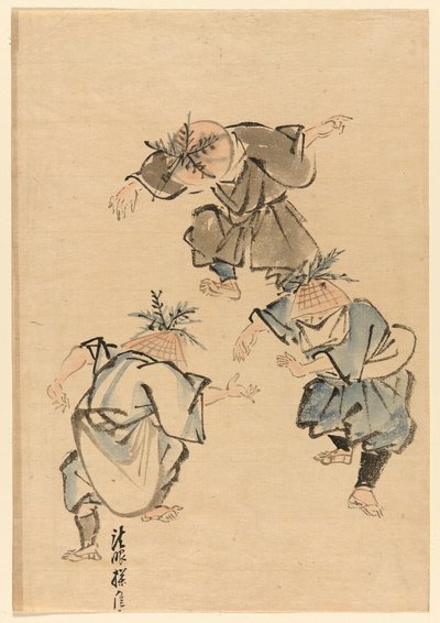 Három táncos alkotó: Unknown artist