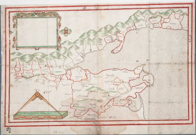 Tralee Bay, Írország, 1600 körüli (papír, vászon) alkotó: Unknown artist