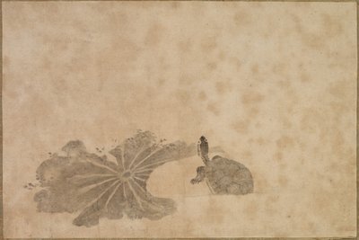 Teknős a lótusz tóban alkotó: Unknown artist