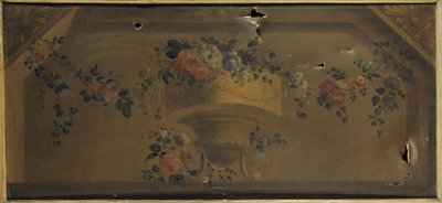 Virágváza egy fülkében. 1769 és 1789 között (olaj, vászon) alkotó: Unknown artist