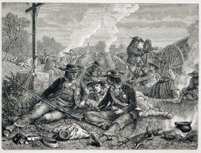 Vendeai felkelők - metszet alkotó: Unknown artist