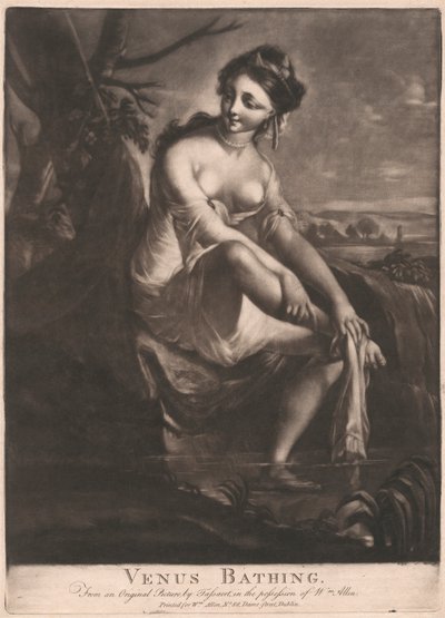 Vénuszfürdőzés alkotó: Unknown artist
