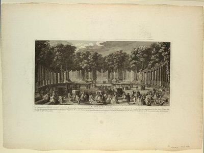 Versailles, kertek, vízi színház alkotó: Unknown artist