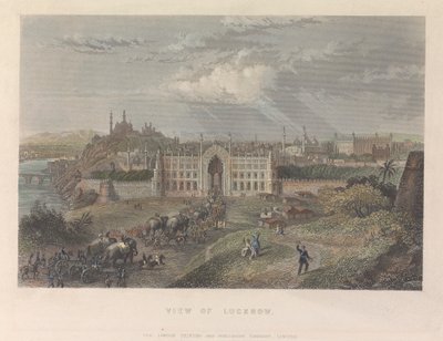 Lucknow kilátása alkotó: Unknown artist