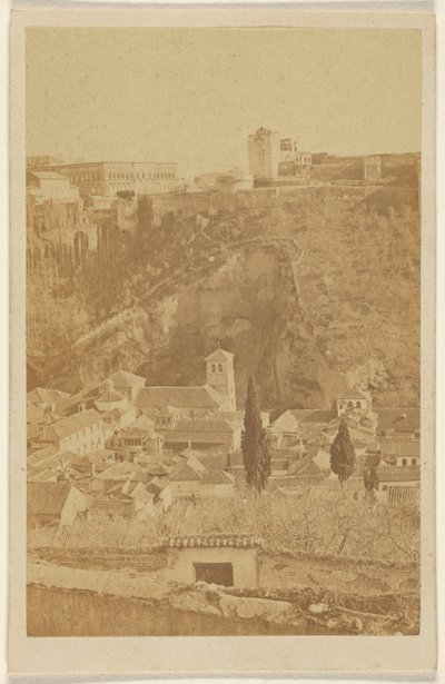 [Az Alhambra látképe, Spanyolország] alkotó: Unknown artist