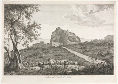 Kilátás a Castellora, Ischia alkotó: Unknown artist