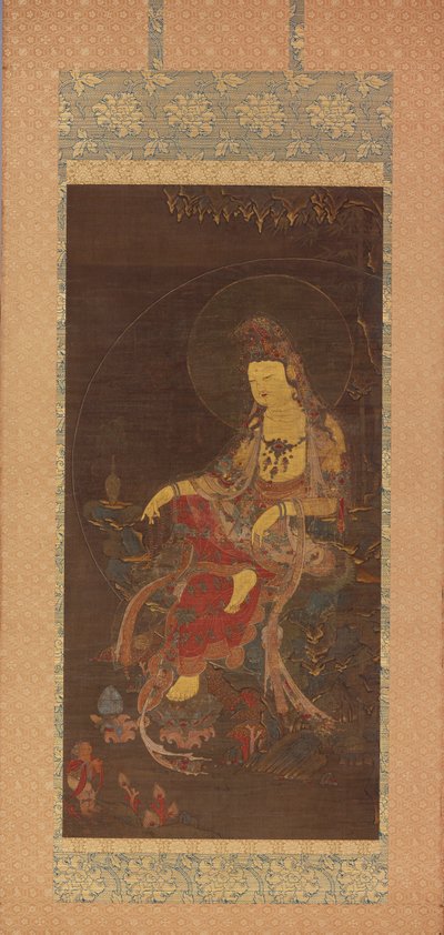 Víz-Hold Avalokiteshvara (Suwol Gwaneum bosal) alkotó: Unknown artist