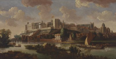 Windsori kastély a Temzéből nézve alkotó: Unknown artist