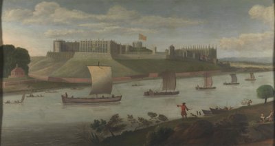 Windsori kastély a Buckinghamshire Bankból alkotó: Unknown artist