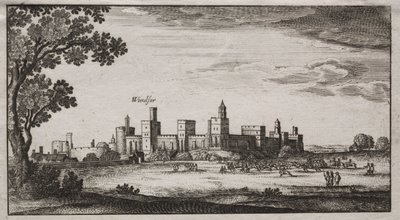Windsori kastély délkeletről alkotó: Unknown artist