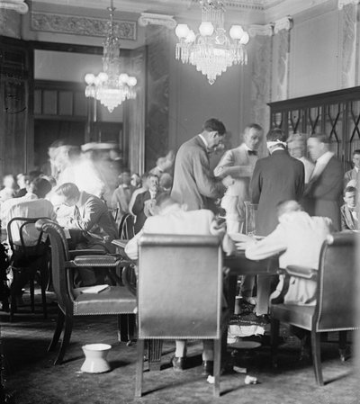 Az első világháborús sorsolás. alkotó: Unknown photographer