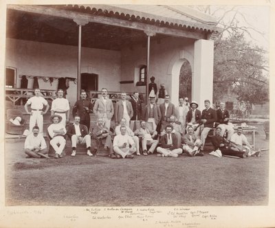 Krikett meccs, Peshawar alkotó: Unknown photographer